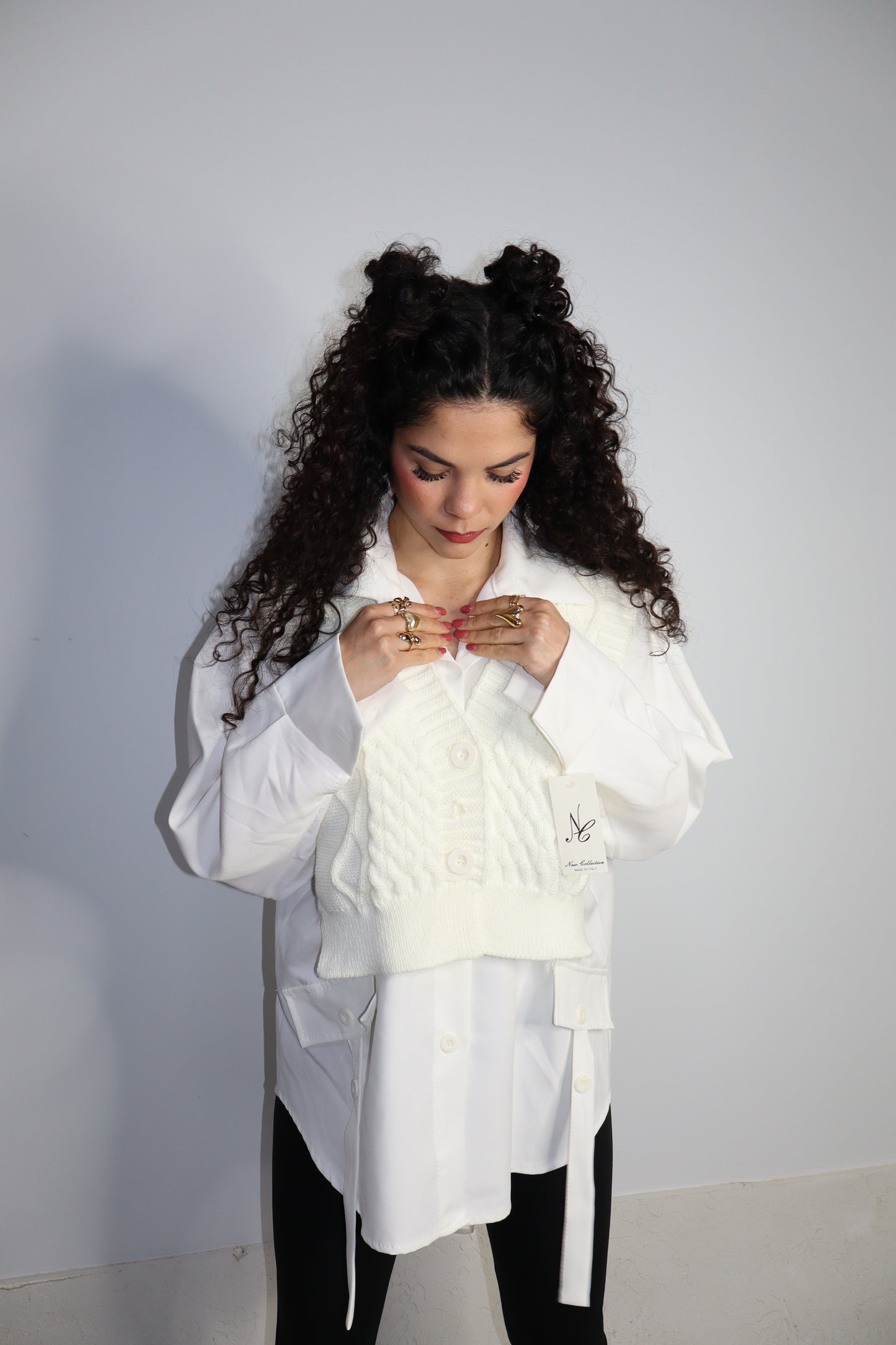 Camicia cardigan